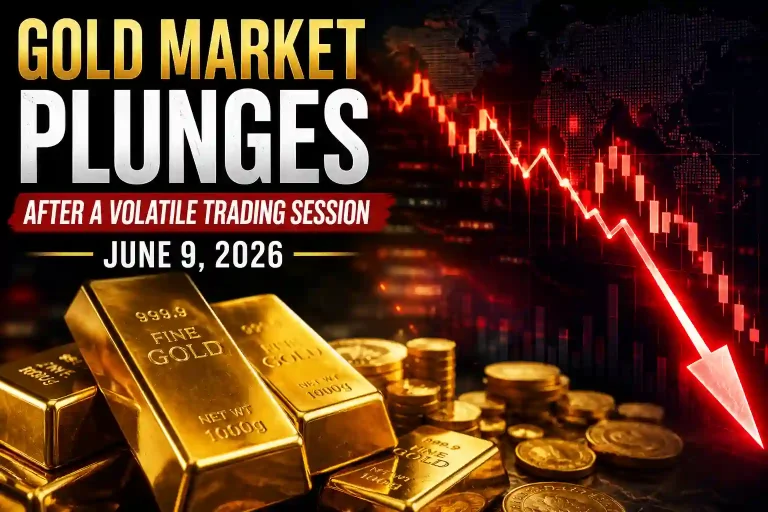 Gold Takes a Sudden Dive After Intraday Rebound — June 9, 2026