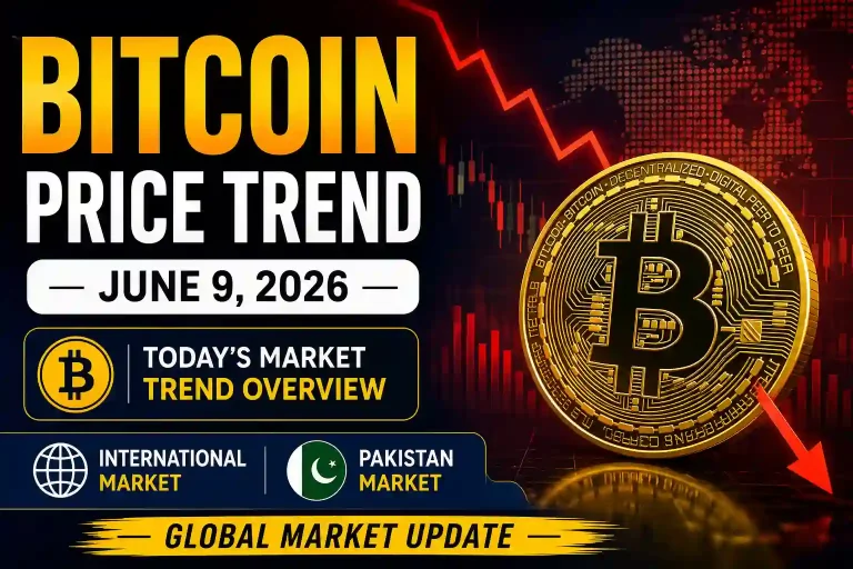 Bitcoin Falls Below Key Level, Ending June 9 on a Weak Note