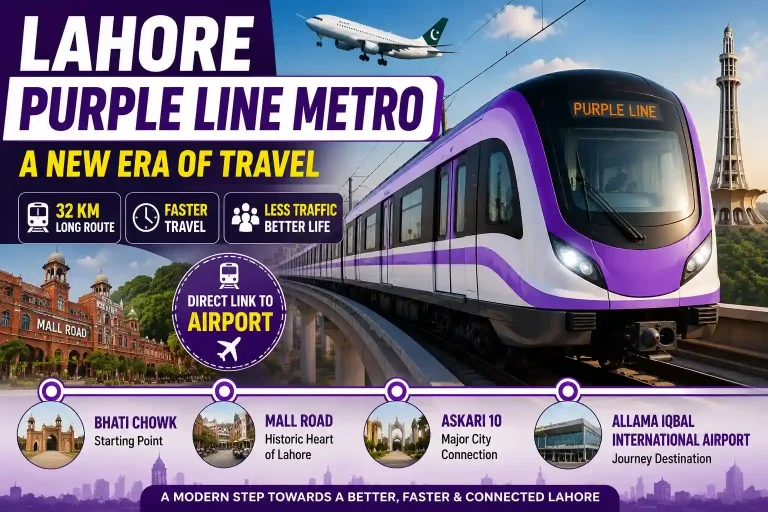 Lahore Purple Line Metro Project Proposed to Transform City Travel