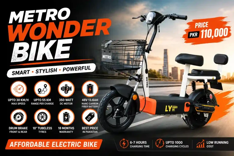 Metro Wonder Bike Price in Pakistan