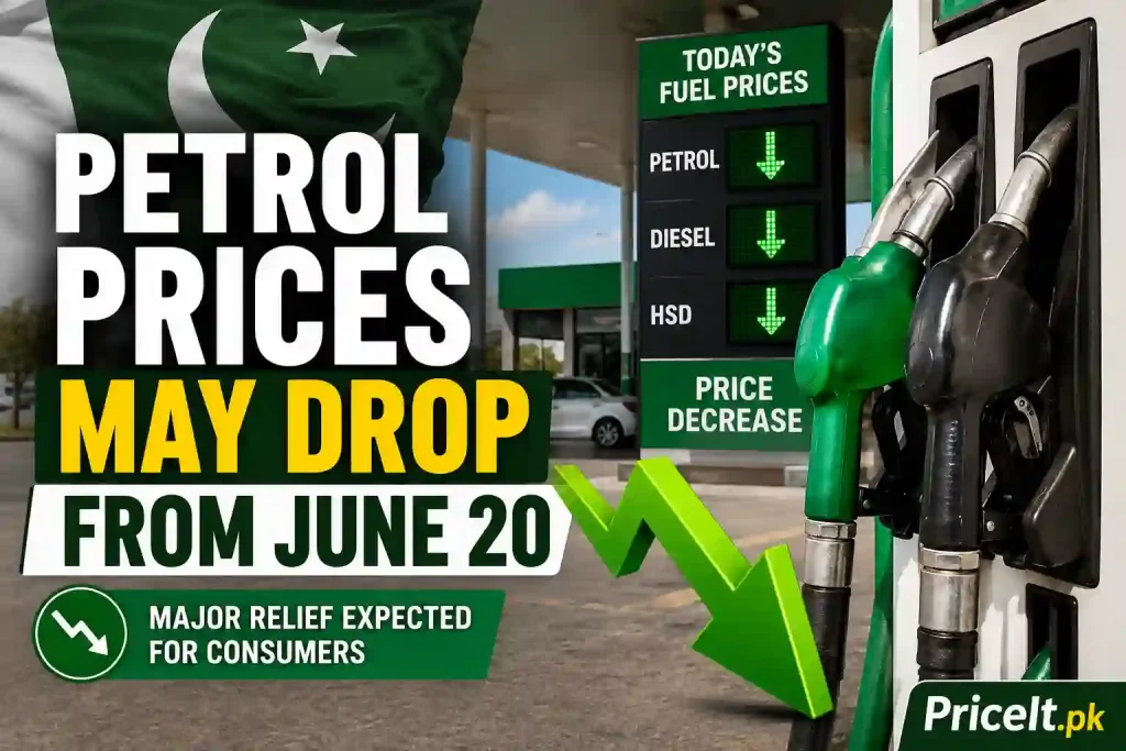 Petrol Price in Pakistan May Drop by Rs. 20 from June 20 