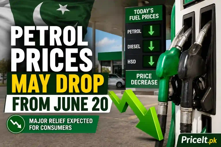 Petrol Price in Pakistan May Drop by Rs. 20 from June 20