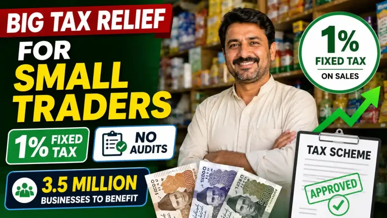 Pakistan Introduces Fixed Tax Scheme for 3.5 Million Small Traders