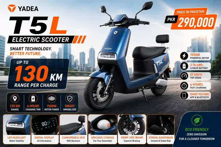 Yadea T5L Price in Pakistan