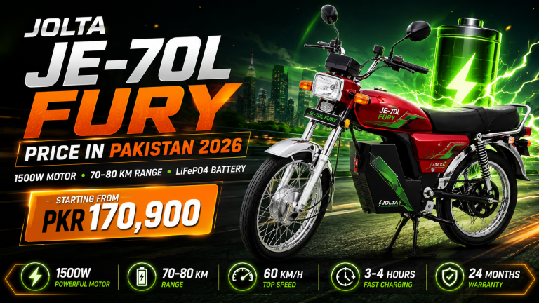 Jolta JE-70L Fury Price in Pakistan