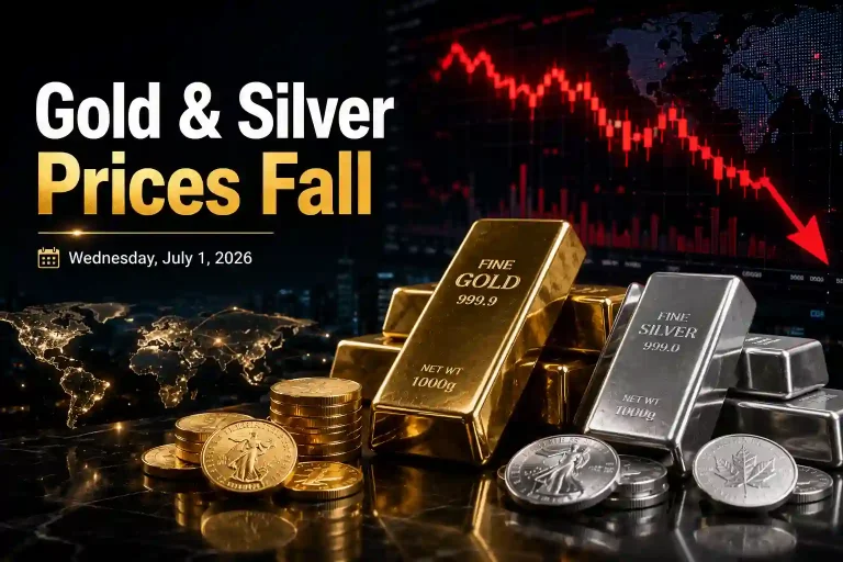 Gold Prices Drop Again in Afternoon Trading – International and Pakistan Markets Update for July 1, 2026