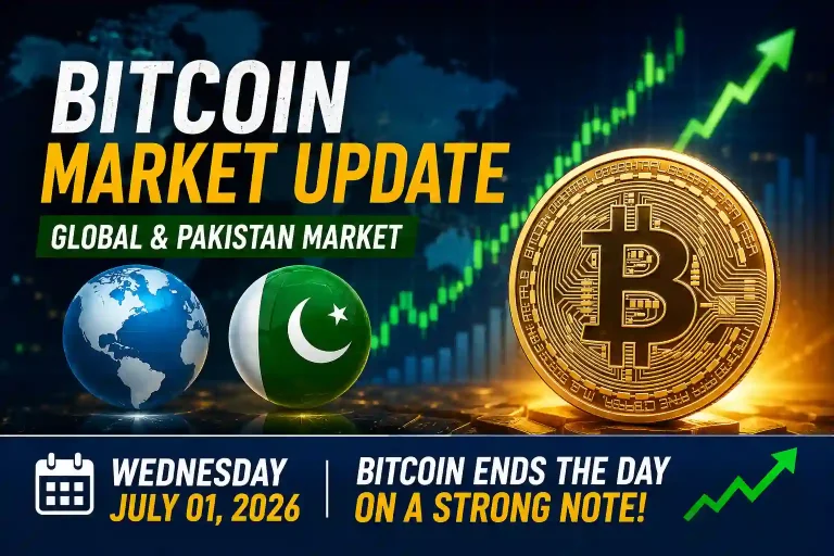 Bitcoin Ends the Day Higher – July 1, 2026