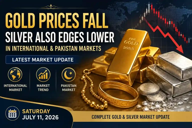 Gold Market Opens Lower While Silver Stays Weak – July 11, 2026
