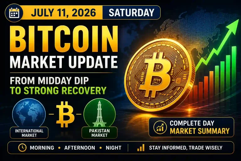 Bitcoin Price Today: July 11, 2026 Sees Strong Late-Night Recovery