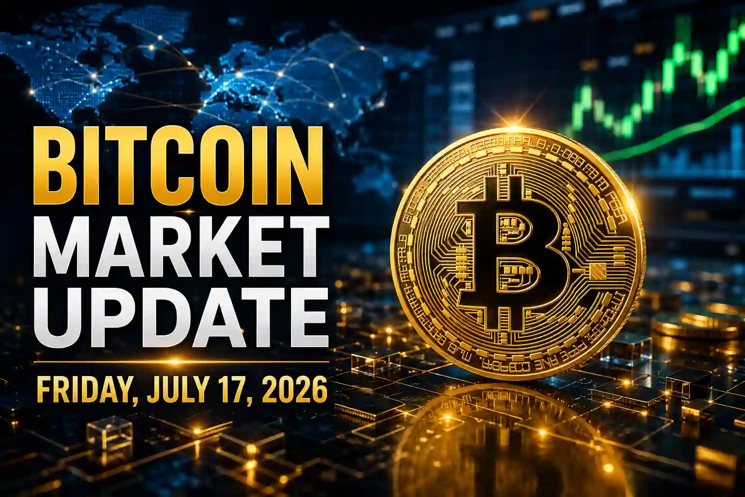 Bitcoin Recovers Before Close: Daily Market Summary for July 17, 2026