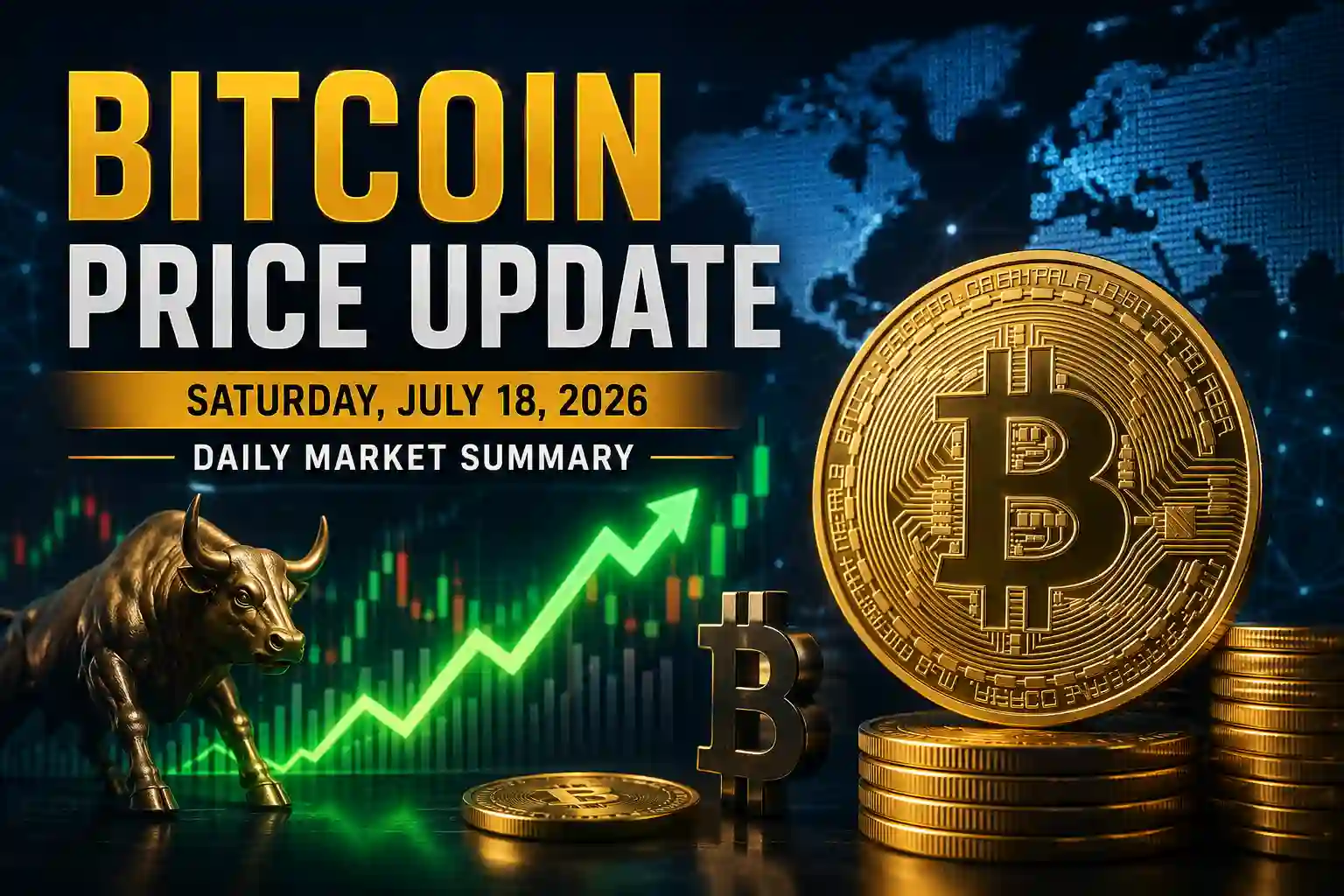 Bitcoin Price Today: Strong Uptrend Continues on July 18, 2026