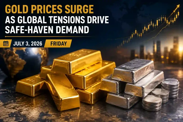 Precious Metals Rally: Gold and Silver Prices Rise on July 3, 2026