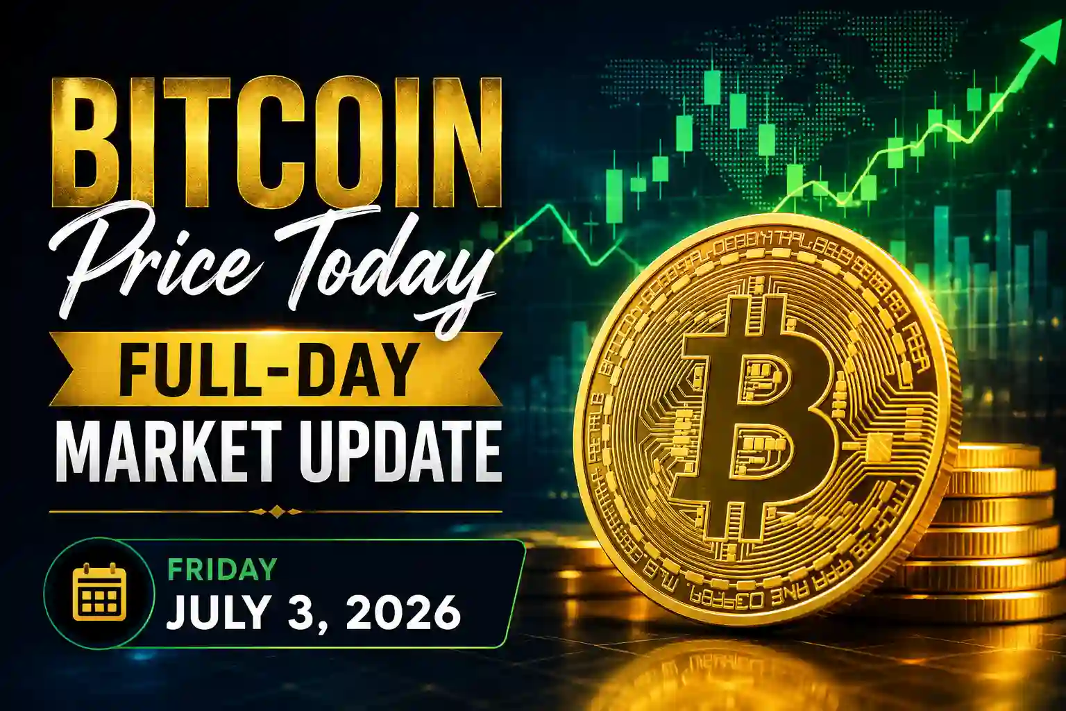 Bitcoin Price Today – Full-Day Market Update