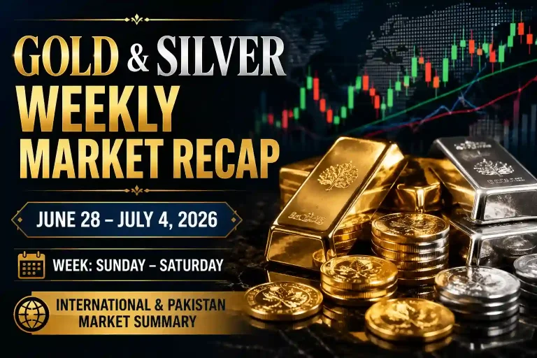 Gold & Silver Weekly Market Recap: Global & Pakistan Price Trends