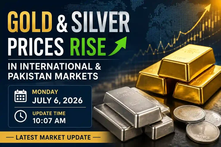 Gold Prices Rise Today as Silver Gains Momentum – July 6, 2026 Market Update