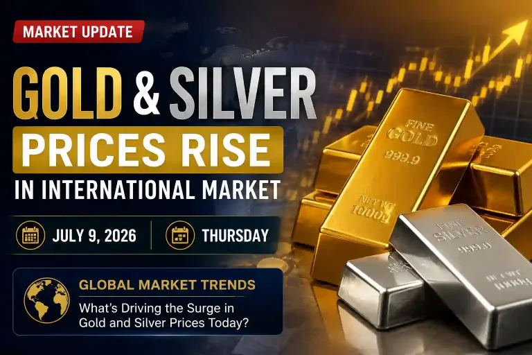 Gold Prices Rally as Global Uncertainty Lifts Precious Metals on July 9, 2026