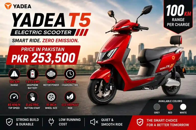 Yadea T5 Price in Pakistan