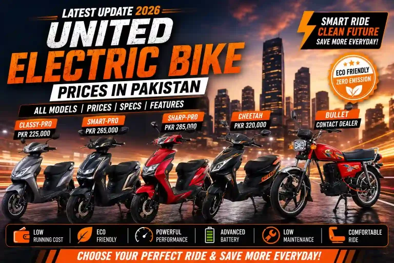 United Electric Bike Prices in Pakistan