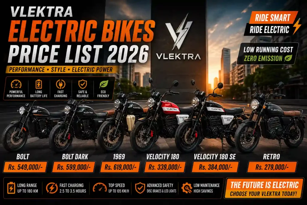 Vlektra Electric Bike Prices in Pakistan