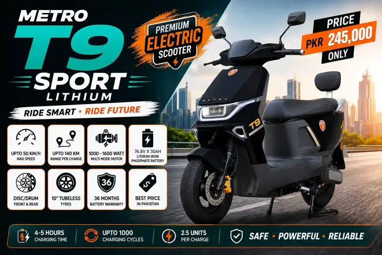 etro T9 Sport Lithium Price in Pakistan