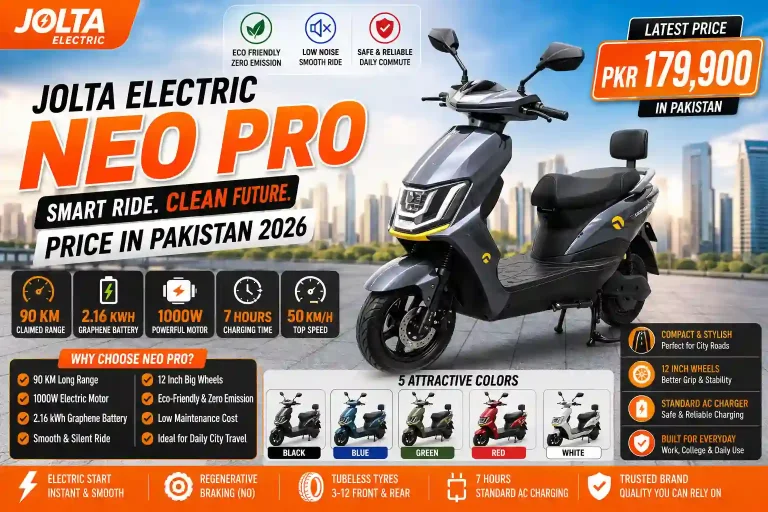 Jolta Electric Neo Pro Price in Pakistan